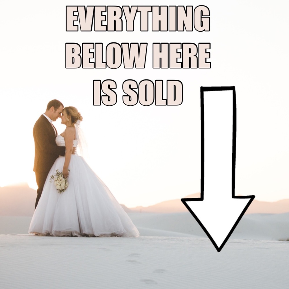 Everything Below Here is Sold!